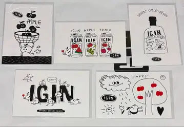 IGIN 엽서 JIN 팝업 BTS