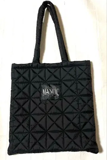 MANIAC [ 매니악 ] 퀼팅 토트백 스트레이 키즈