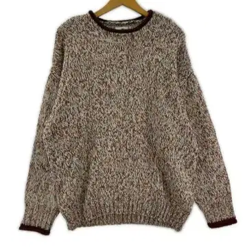 새상품급 (택 포함) MN L 멀티 컬러 니트 스웨터 긴팔