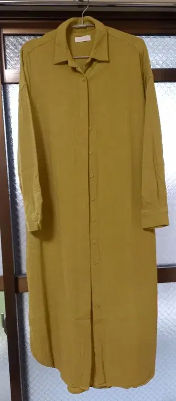 antiqua [ 안티카 ] 롱 셔츠 원피스