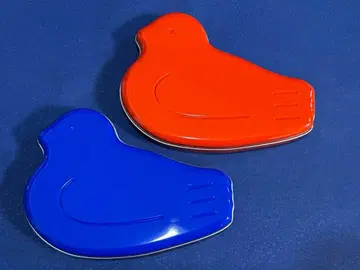 토시마야 하토 사브레 하토의 날 캔 빨간색 파랑