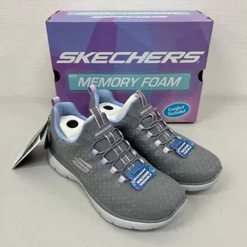 스케쳐스 서밋츠 앱스트랙트 비전 여성용 23cm 그레이