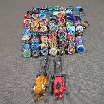 베이블레이드 세트 다수와 레이어 런처