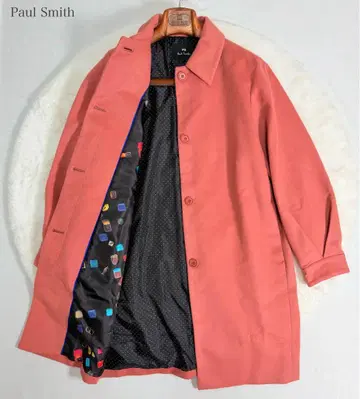 [ 새상품급 ] 폴 스미스 롱 코트 캐시미어 혼방