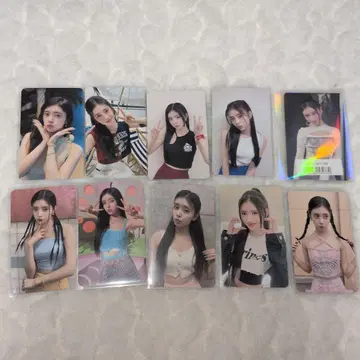 NiziU 리마 CD 점포 특전 트레이딩 카드 총 10장