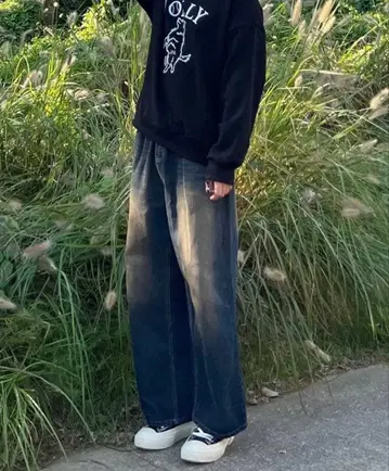 와이드 데님 MUSINSA 한정판 일본 국내 구하기 어려움