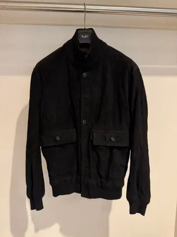 발스타 스웨이드 가죽 자켓 사이즈: M 상당