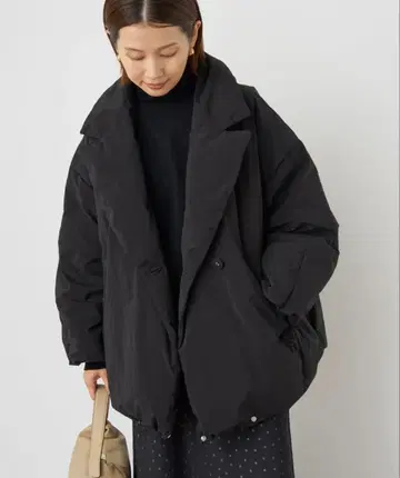 IENA ARTIROSA 발수 테일러 코쿤 다운 블랙