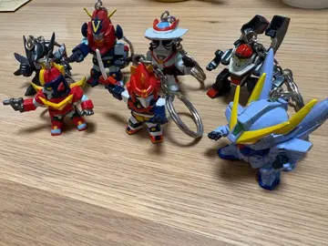 [레어] 7체 슈퍼로봇대전 열혈 컬렉션 키링