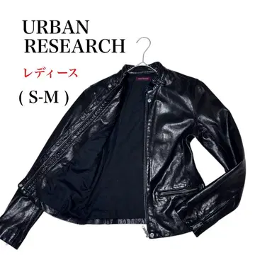 새상품급 어반 리서치 램 가죽 라이더 블랙 S-M