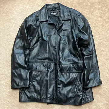 Montparho 가죽 자켓 양가죽 램스킨 레트로