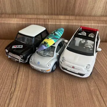 미니 쿠퍼 비틀 피아트 500 3대 세트