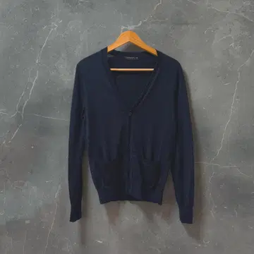 TOMORROWLAND tricot 울 100% 가디건 네이비