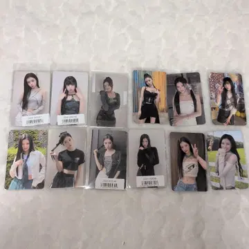 NiziU 리마 CD 매장 특전 트레이딩 카드 총 12장