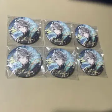 원신 알하이탐 캔뱃지 6점