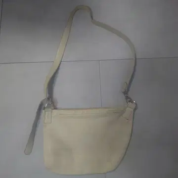 Incarnation 화이트 태닝 호스 레더 숄더백
