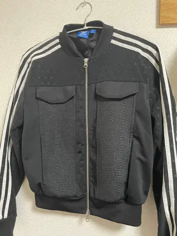 adidas 스트라이프 저지 L 사이즈 블랙