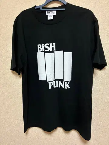 BiSH PUNK 티셔츠 블랙