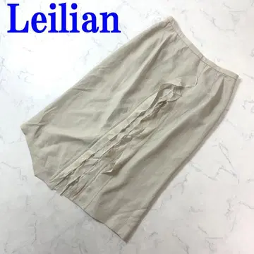 레리안 무릎 아래 기장 스커트 베이지 리오셀 린넨 15 C4215