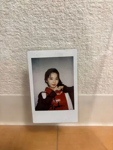 아야카짱 친필 사인 폴라로이드 트레이딩 카드 아야카 ver 포함