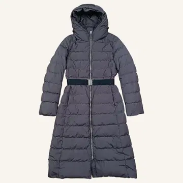 UNTITLED 롱 다운 코트 팥색 사이즈 2