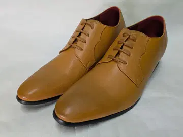 7cm UP 시크릿 레이스업 비즈니스 슈즈 카멜