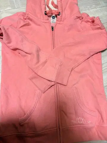 ROXY 핑크 후드티 플리스 안감