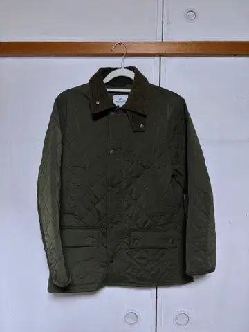 BEAMS HEART 퀼팅 자켓 S 올리브 카키