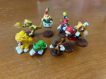 마리오 캐릭터 피규어 8개 세트