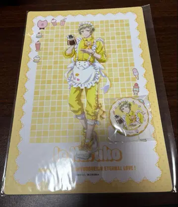 미남 고등학교 지구 방위부 나루코 유황 WEB 복권 캔뱃지 아트 보드