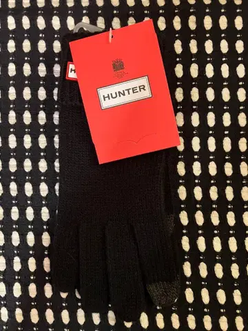 HUNTER/헌터 그로브 미튼 장갑 블랙 미사용 새상품