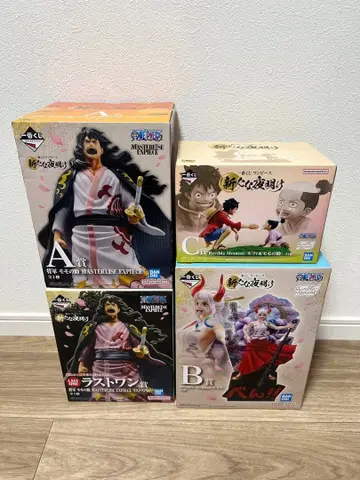 원피스 제일복권 새로운 새벽 피규어 풀컴프 세트 야마토 모모노스케