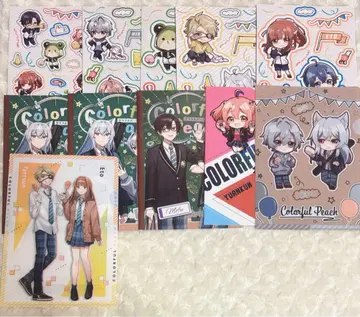 컬러풀 피치 훼미리마트 클리어 파일 혜택