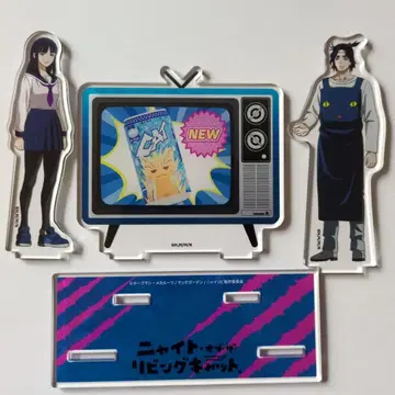 나이트 오브 더 리빙 캣 아크릴 디오라마