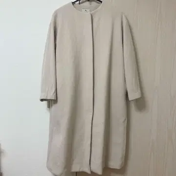 비버 멜톤 코트 N.Natural Beauty Basic 에크루