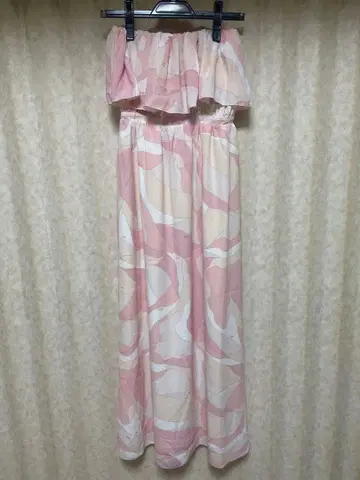 Rady 롱 원피스 마블 패턴