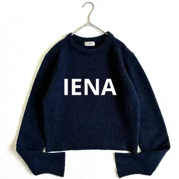 이에나 IENA FLUFFY 울 컴팩트 풀오버 니트