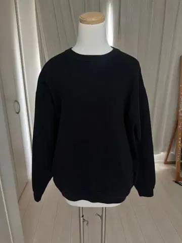 BEAUTY&YOUTH 밀라노 리브 크루넥 니트 맨투맨