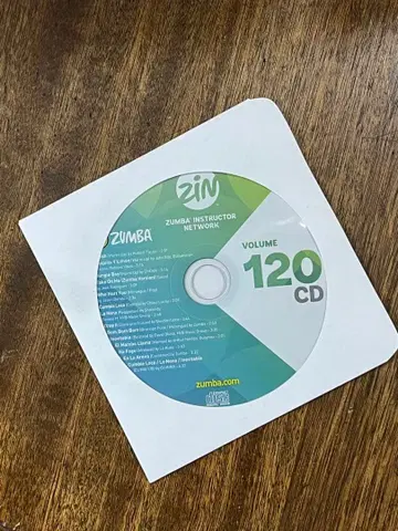 최신작 ZIN 120 CD ZUMBA 줌바 댄스 정품 미사용 새상품