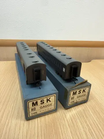 MSK HO 게이지 철도 모형 2량 세트