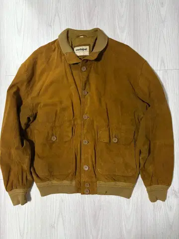 Vintage conbipel 스웨이드 자켓