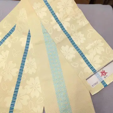 순수 실크 하카타 직조 반폭 오비 25