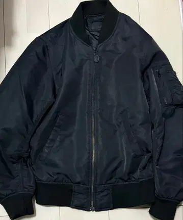 MA-1 플라이트 자켓 블랙 S 유니클로