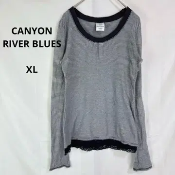 CANYON RIVER BLUES 보더 긴팔 티셔츠 [ XL ] 빅