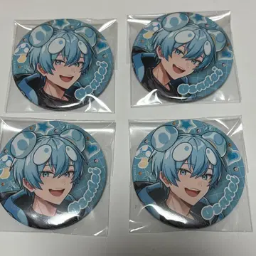 스니스트 스니커스텝 캔뱃지 4개 스티커 세트