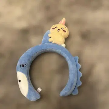 치이카와 파크 토끼 만보 봉제 인형 머리띠