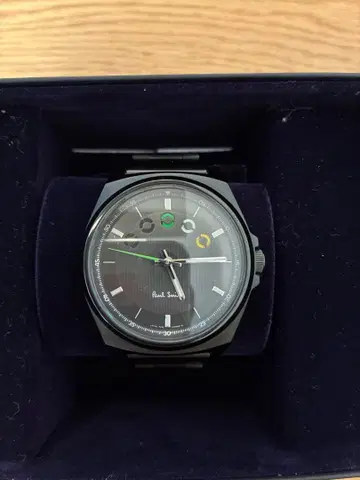 폴 스미스 블랙 손목시계