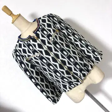 MNG 오샤레 디자인 노카라 자켓 화려함