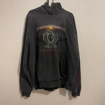 MASONPRINCE 다크 그레이 후드티