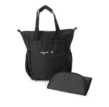 agnes b. 에네스베 마마 백팩 2세트 블랙